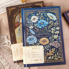 Gilded Garden · Vintage Gold-Edged Hardcover Notebook (A5 | 96 sheets)