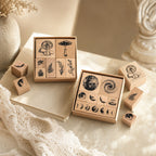 DIY Tools Moon & Plant Stamp Collection