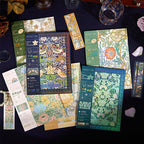 Secret Garden · Botanical Tapestry — Vintage Illustrated B5 Notebook (40 sheets)