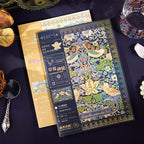 Secret Garden · Botanical Tapestry — Vintage Illustrated B5 Notebook (40 sheets)