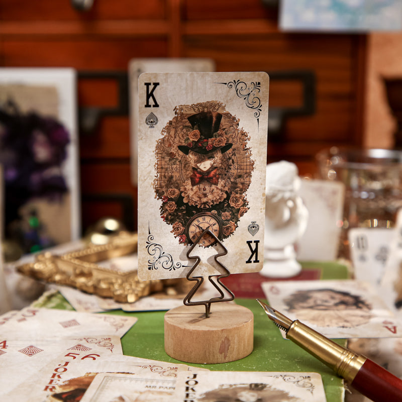 Alice in Wonderland — Vintage Illustrated Playing Cards · Poker