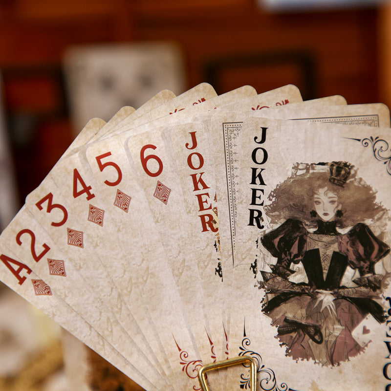 Alice in Wonderland — Vintage Illustrated Playing Cards · Poker