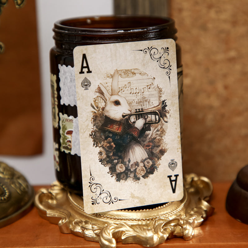 Alice in Wonderland — Vintage Illustrated Playing Cards · Poker
