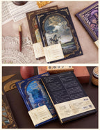 Gilded Garden · Vintage Gold-Edged Hardcover Notebook (A5 | 96 sheets)