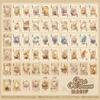 Gilded Old Dreams · Floral Letters — Vintage Illustrated Playing Cards · Poker