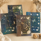 Starlit Butterfly Whispers — Vintage Illustrated B5 Notebook Set (40 sheets *4)