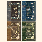 Starlit Butterfly Whispers — Vintage Illustrated B5 Notebook Set (40 sheets *4)