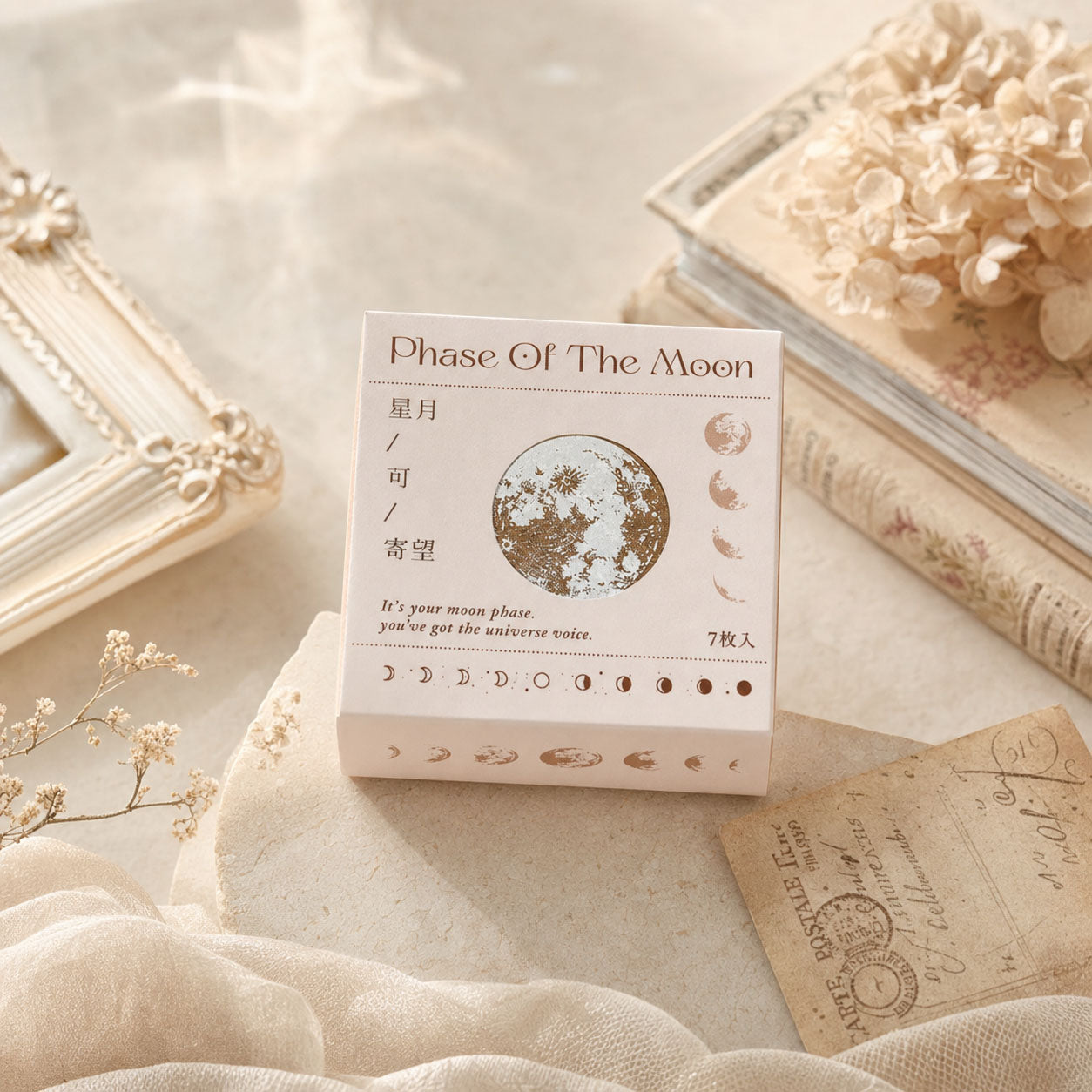 DIY Tools Moon & Plant Stamp Collection
